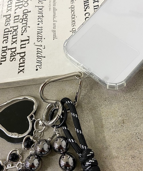 non-hedge（ノンヘッジ） キーホルダー ハートモチーフチャーム