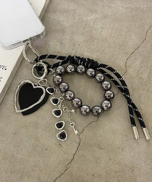 non-hedge（ノンヘッジ） キーホルダー ハートモチーフチャーム