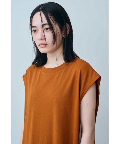 「MEDE19F」 ノースリーブワンピース LARGE ブラウン系その他 レディース_画像6