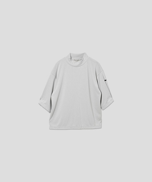 tシャツ 「KHA:KI / カーキ」ソフトモックネック トップ レディース_2