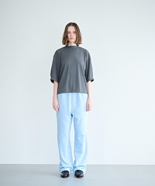 tシャツ 「KHA:KI / カーキ」ソフトモックネック トップ レディース_11