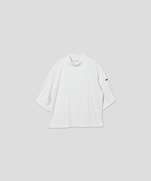 tシャツ 「KHA:KI / カーキ」ソフトモックネック トップ レディース_22