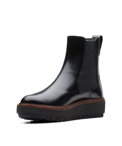 Clarks（クラークス） ショートブーツ - ブラック レディース