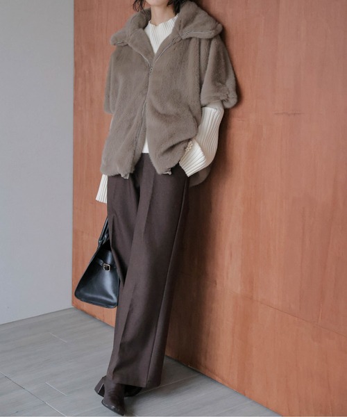 SUGAR BISKET（シュガービスケット） ベスト ジレ エコファー ダブル