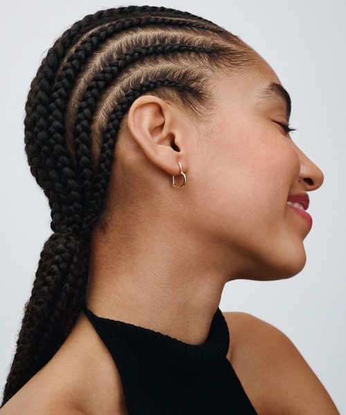 「Pandora」 ピアス(両耳用) FREE イエローゴールド レディース_画像4