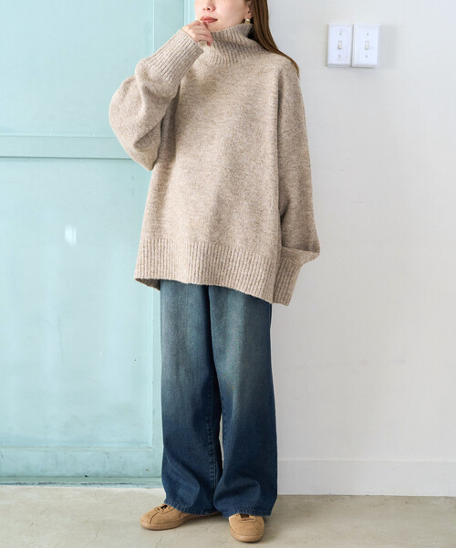 FREAK'S STORE（フリークスストア） タートルネックニット フリ