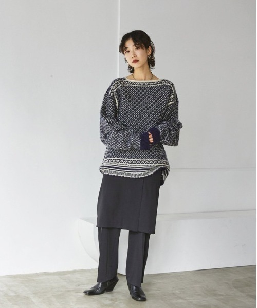 TODAYFUL 「TODAYFUL」 長袖ニット FREE インディゴブルー レディース