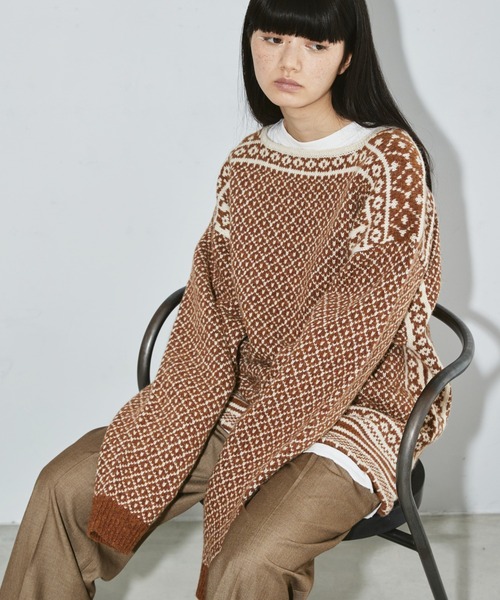 TODAYFUL 「TODAYFUL」 長袖ニット FREE インディゴブルー レディース