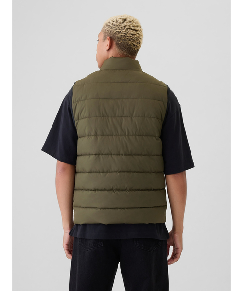 GAP（ギャップ） ダウンベスト M オリーブ メンズ : ZOZOTOWN Yahoo!店