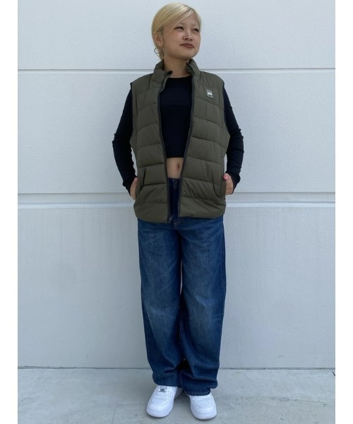 GAP（ギャップ） ダウンベスト M オリーブ メンズ : ZOZOTOWN Yahoo!店