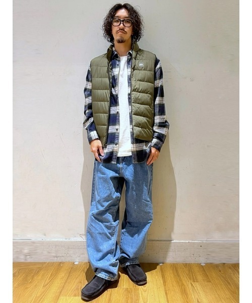 GAP（ギャップ） ダウンベスト M オリーブ メンズ : ZOZOTOWN Yahoo!店