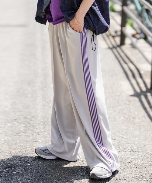 En serio TOKYO パンツ 「SIDEWAYSTANCE」ラインジャージワイド