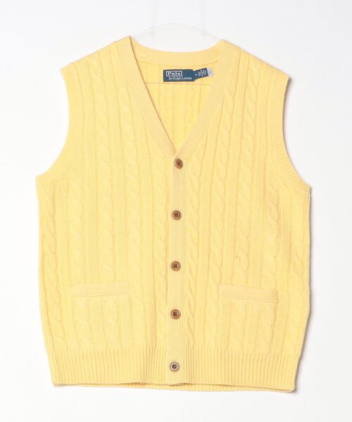 POLO RALPH LAUREN（ポロ・ラルフローレン） ベスト ジレ ケーブル