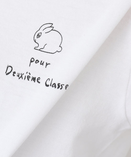 Deuxieme Classe（ドゥーズィエムクラス） tシャツ 「PETIT USAGI