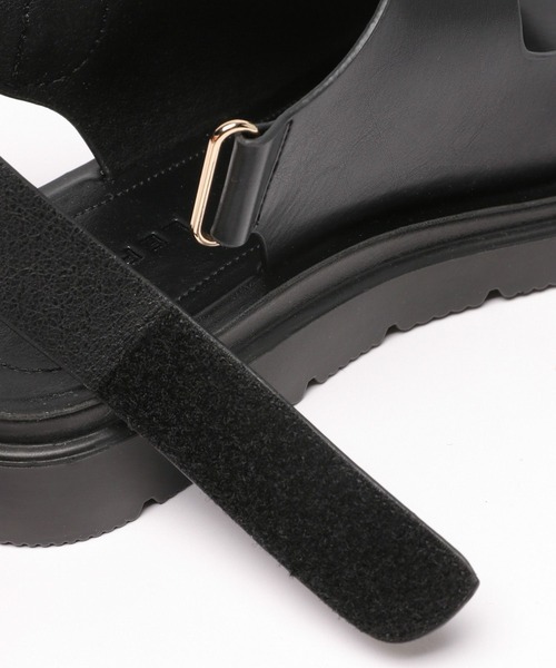 「LEPSIM」 フラットサンダル MEDIUM シルバー レディース_画像8
