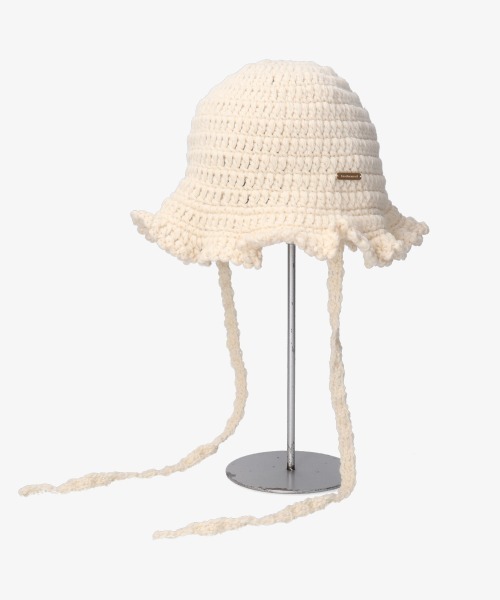 「kaorinomori」 ハット FREE ネイビー レディース_画像9