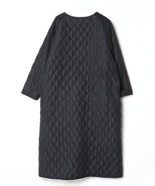 「r.」 ノーカラーコート FREE ブラック レディース_画像2