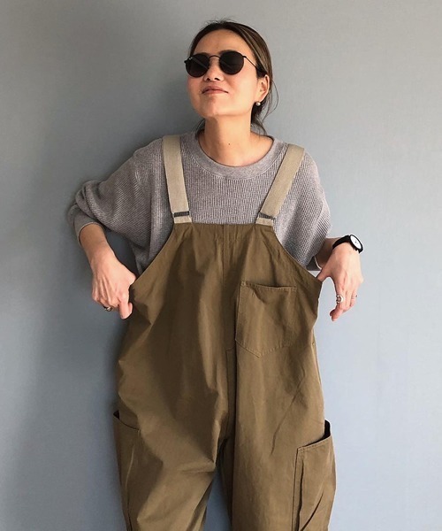 「ROOP TOKYO by みー」 オーバーオール S ブラウン レディース_画像5