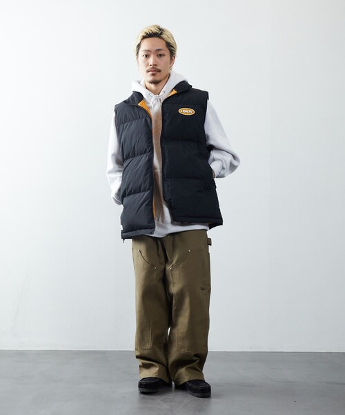 「VISION STREET WEAR」 ベスト X-LARGE ネイビー メンズ_画像5