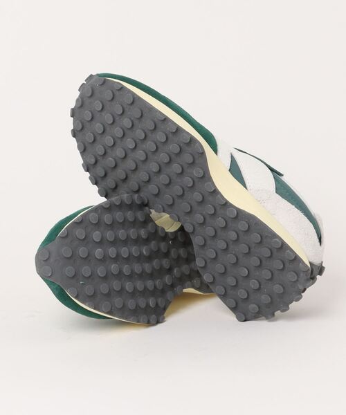 「New Balance」 ローカットスニーカー 25.0cm グリーン メンズ_画像3