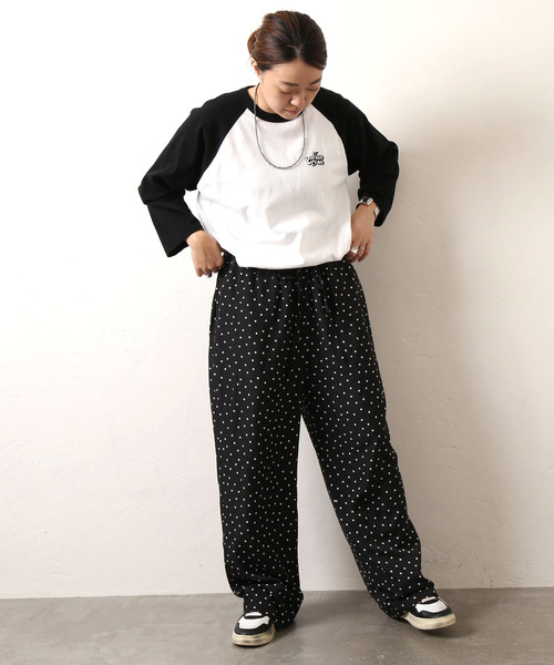 「JOURNAL STANDARD LUXE」 イージーパンツ FREE ブラック レディース_画像3