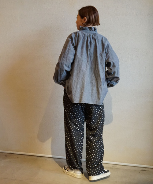 「JOURNAL STANDARD LUXE」 イージーパンツ FREE ブラック レディース_画像4