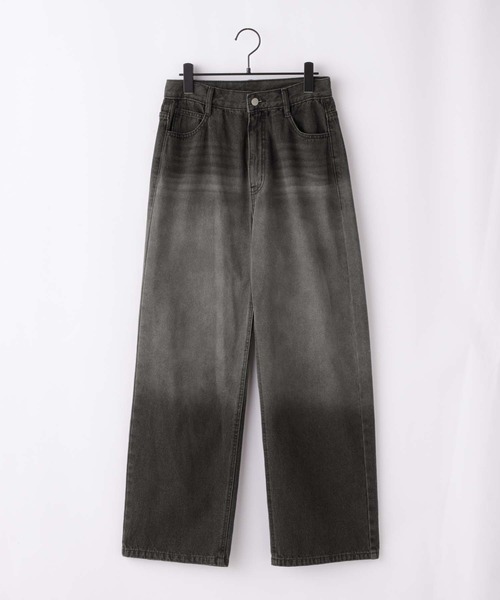 「nui nullu」 デニムパンツ L ブラック レディース_画像4