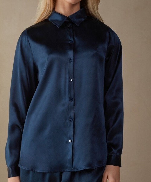 「Intimissimi」 長袖シャツ S アイボリー レディース_画像6