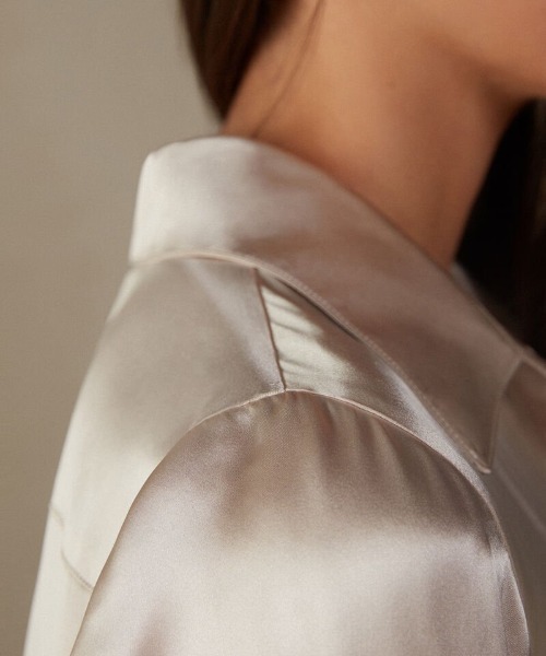 「Intimissimi」 長袖シャツ S アイボリー レディース_画像9