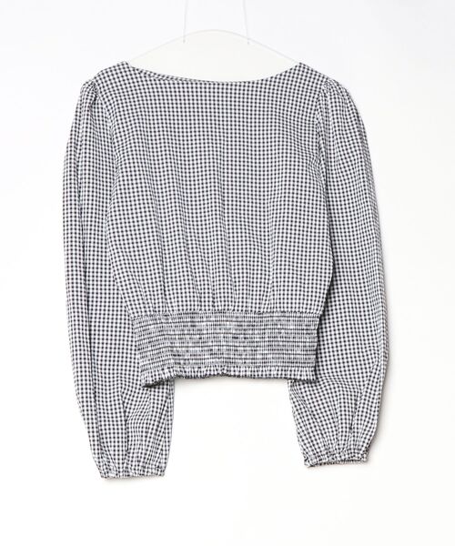 「INGNI」 長袖ブラウス M ブラック レディース_画像2