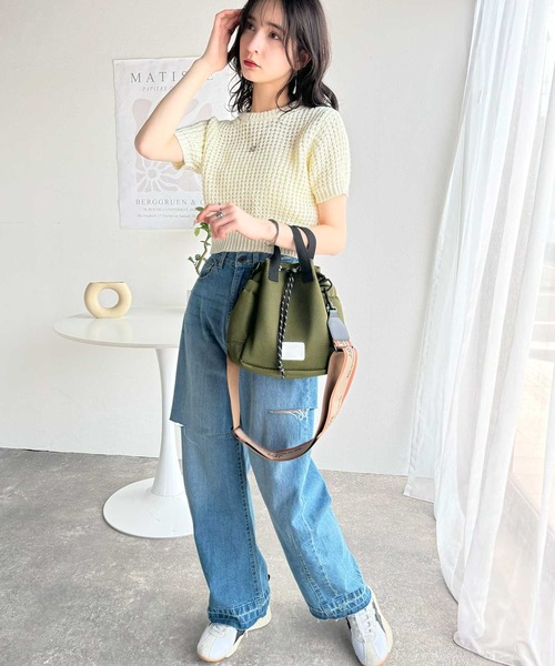 「Java」 2WAYバッグ ONE SIZE カーキ レディース_画像4