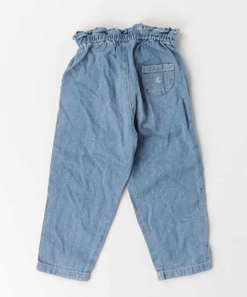 「PETIT BATEAU」 「KIDS」イージーパンツ - ブルー キッズ_画像2