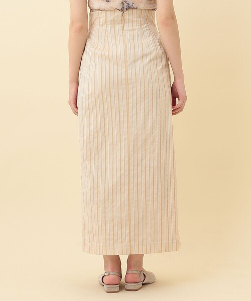 「ME COUTURE」 タイトスカート 0 ベージュ レディース_画像6