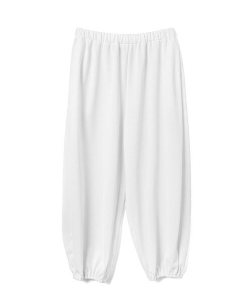 パンツ mizuiro ind ドライフレンチテリードローストリングヘムパンツ レディース