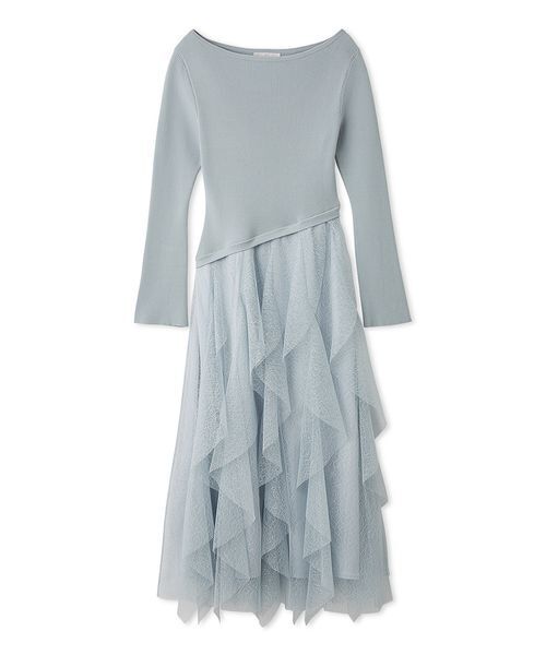 CELFORD（セルフォード） ワンピース ラッフルスカートドッキング