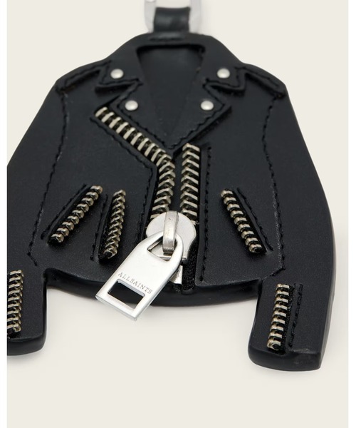 ALLSAINTS（オールセインツ） キーホルダー BALFERN LEATHER KEYRING
