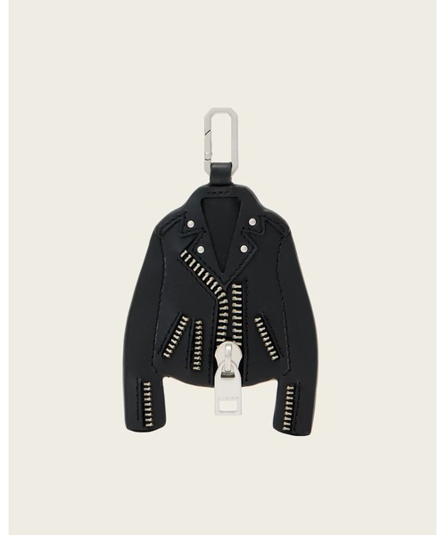 ALLSAINTS（オールセインツ） キーホルダー BALFERN LEATHER KEYRING