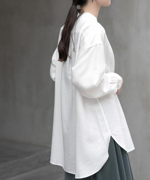 「FORK&SPOON」 長袖ブラウス 1 オフホワイト レディース_画像3