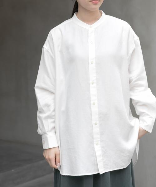 「FORK&SPOON」 長袖ブラウス 1 オフホワイト レディース_画像6