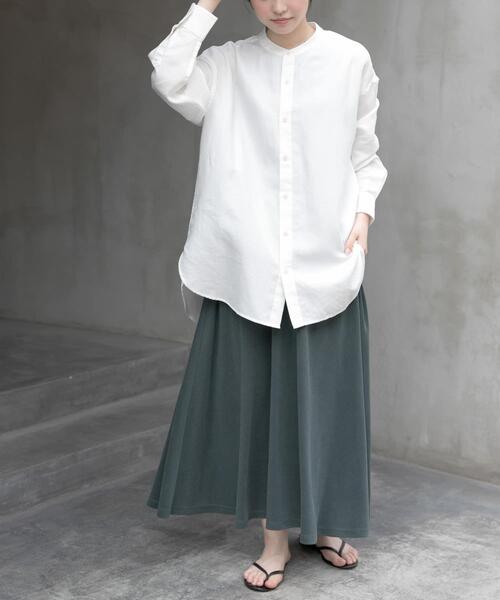 「FORK&SPOON」 長袖ブラウス 1 オフホワイト レディース_画像9