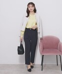 ニット セーター ビジューボタンヘンリーネック...の詳細画像4