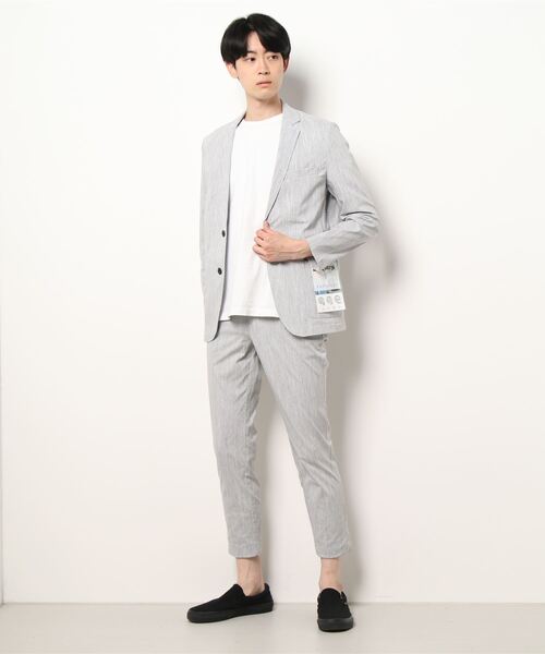 「ABAHOUSE GRAY」 スーツ 48 グレー メンズ_画像2
