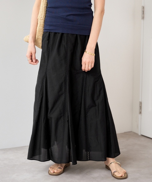 IENA（イエナ） ロングスカート 38 ブラック レディース : ZOZOTOWN