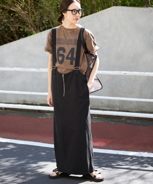 SLOBE IENA（スローブイエナ） ワンピース 「WEB限定/」アイライン