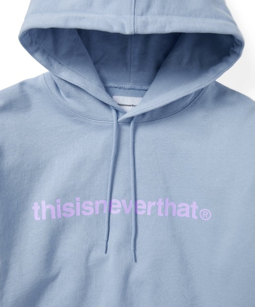 「thisisneverthat」 プルオーバーパーカー S ダークブラウン メンズの画像