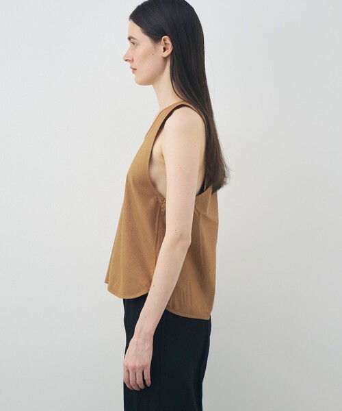 BASERANGE（ベースレンジ） ブラウス シャツ BASERANGE APRON TOP