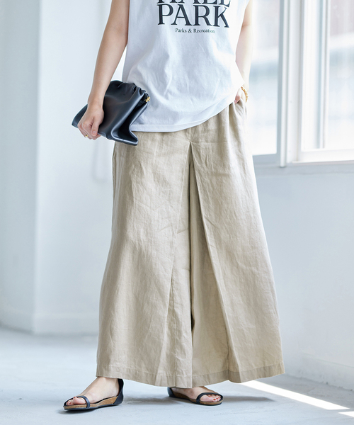 「JOURNAL STANDARD」 イージーパンツ 36 ベージュ レディース