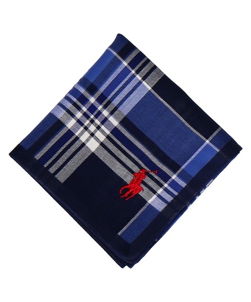 POLO RALPH LAUREN（ポロ・ラルフローレン） ハンカチ メンズ 先染