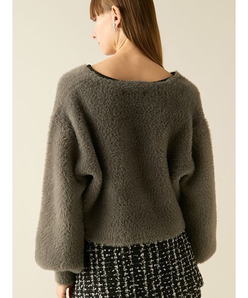FURFUR（ファーファー） ニットカーディガン F ピンク レディース