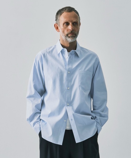 ATON（エイトン） シャツ 「ATON / エイトン」WASHER OXFORD LOOSE FIT